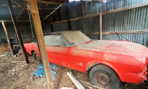 Тази находка Mustang Barn изглежда като кошница… Но има надежда