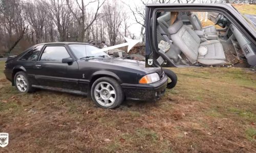 Гледайте този заразен с мишки Mustang SVT Cobra се възстановява чудотворно