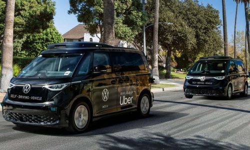 Новото автономно превозно средство на Uber е VW ID. Buzz