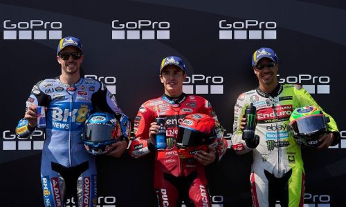 MotoGP Гран При на Арагон: Марк Маркес току-що победи брат си Алекс за полпозишън