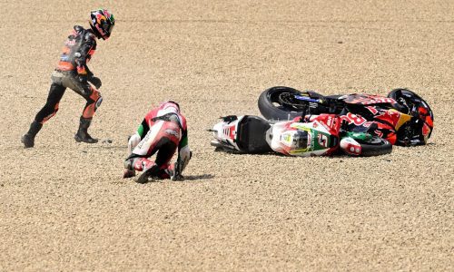 Надеждата на KTM приключи с двойно отпадане от спринта на MotoGP за Гран При на Италия